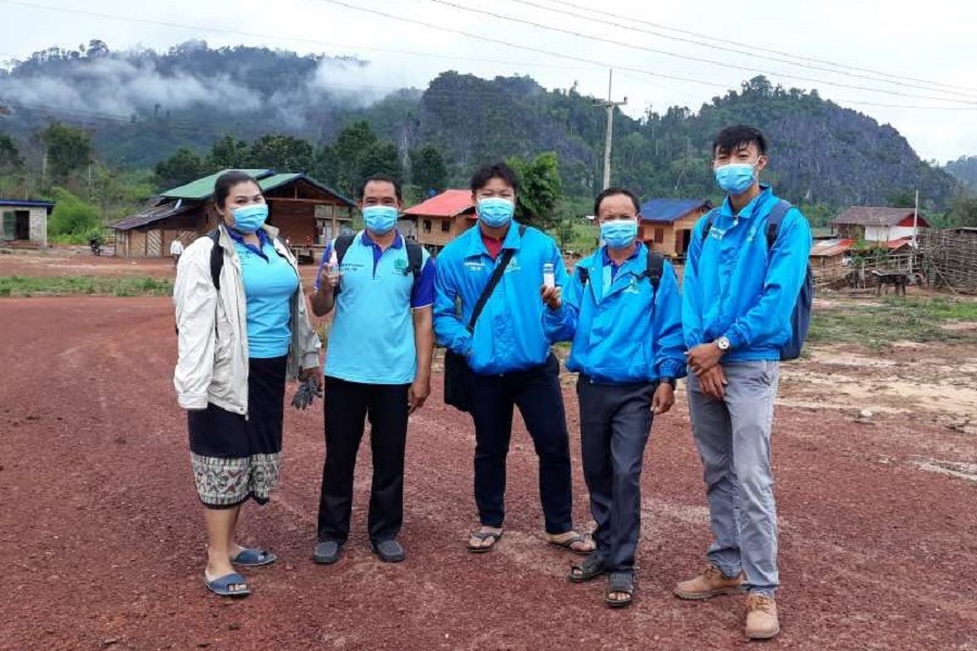 The TC TB team are back in target communities, screening for presumptive TB cases